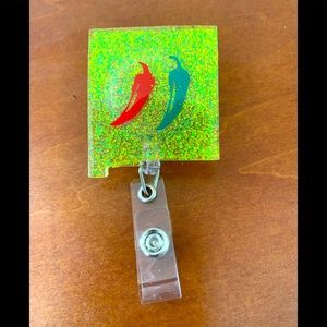 New Mexico shaped Badge Reel